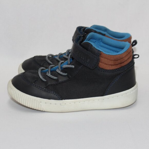 Carter's Boys High Top Canvas Sneakers - Picture 5 of 12